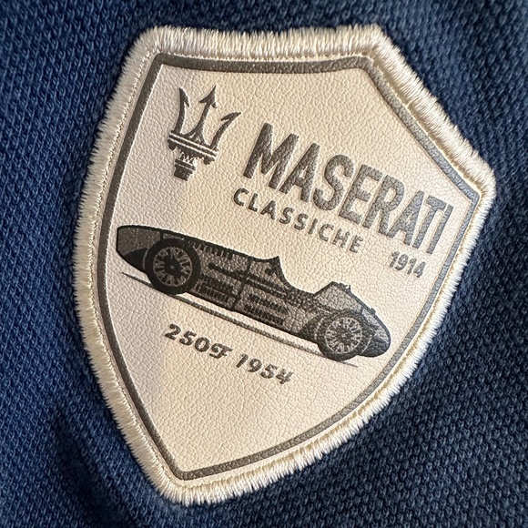 Maserati Distressed Polo Style Shirt Men’s US S - Picture 7 of 9